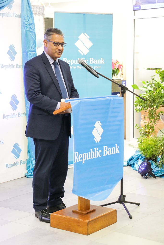 Minister Rambharat attends Republic Bank's Rio Claro Branch Opening 2