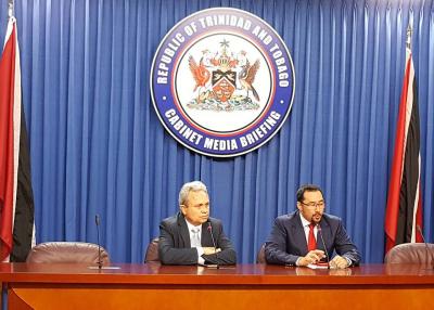 Speaking at yesterday's Post Cabinet Media Briefing (Thursday 11th January, 2018), Minister in the Office of the Prime Minister and the Office of the Attorney General and Legal Affairs, the Honourable Stuart Young, announced that Cabinet has agreed that Trinidad and Tobago will ratify the Paris Climate Agreement.